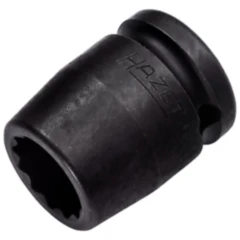 Hazet Kraft-Stecknuss 12-kant 1/2 Zoll 17 mm für Elektro- und Druckluftwerkzeuge