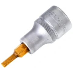 Innensechskant-Stecknuss 1/2 Zoll 4 mm 60 mm