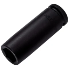 Kraft-Stecknuss 6-Kant 1/2 Zoll 19 mm Lang