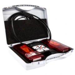 Zugwagentester für 7- und 13-polige Anhängersteckdosen 12V