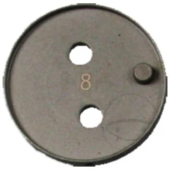 Adapterplatte 8 für Bremskolben-Rücksetzwerkzeug