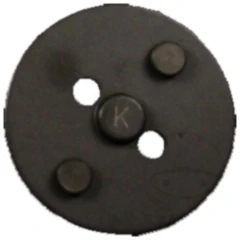Adapterplatte K für Bremskolben-Rücksetzwerkzeug für Citroen