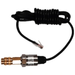 Drucksensor 300 bar mit RJ45-Kabel und Kupplung