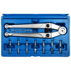 Stirnlochschlüssel Satz mit Auswechselbaren Zapfen 2.5-9 mm für: Mercedes-Benz, Audi