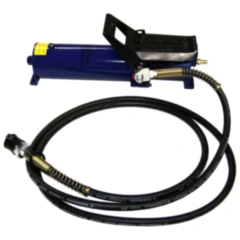 Luft-hydraulische Fußpumpe 700 Bar mit 3 m Schlauch