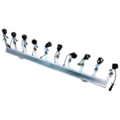 Cliphalter mit 10 Halterzangen für Parksensoren