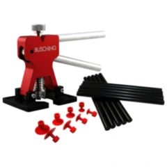 Dellen Ausbeulsatz mit klebetechnischem Dellen-Puller und Brücke