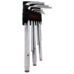 Winkelschraubendreher Satz 9-teilig für Innensechskant-Schrauben