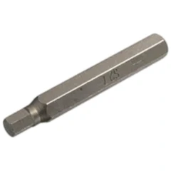 Innensechskant Schraubendreher-Bit 7 mm, Antrieb 10, Länge 75 mm