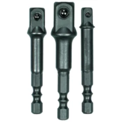 Adaptersatz 3-teilig für Bohrmaschinen und Akkuschrauber