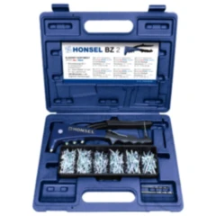 Nietzange BZ2 Set mit Blindnieten Sortiment