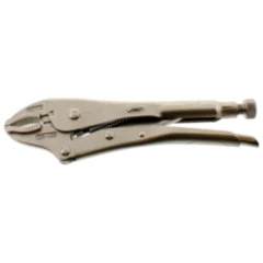 Gripzange 250 mm verchromt mit Drahtschneider und Schnell-Lösehebel