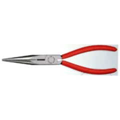 Knipex Flachrundzange gerade 200 mm mit Schneide und Kunststoffgriffen