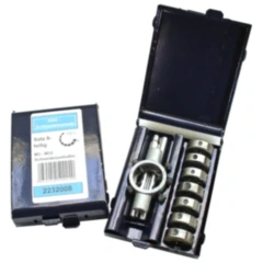 Schneideisensatz HSS 8-tlg. M3-M12 für Motorräder