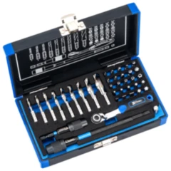 Spiralbohrer Bit+Bit Set 38-teilig HSS-G M2