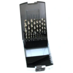 Spiralbohrersatz 19-teilig HSS 1.0-10.0 mm für Metall