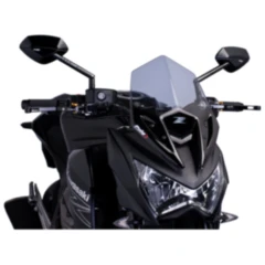 Sportscheibe New Generation Puig für Nakedbike rauchgrau passend für: Kawasaki Z