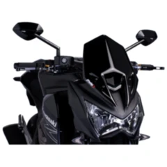 Sportscheibe New Generation Puig für Nakedbike schwarz passend für: Kawasaki Z
