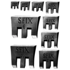 Hammerkeil 13 mm grau Größe 00