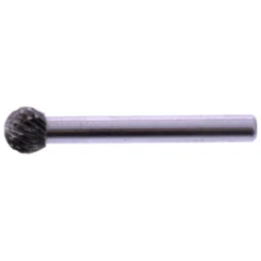 Hartmetall-Frässtift Form D, 6 mm Schaft, 10 mm Kopf