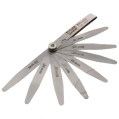 Fühlerlehre Präzisionssatz 0.05-0.50 mm - 8 Blatt