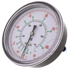 Hochdruckmanometer für Klimaservicegerät Texa bis 34 bar