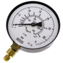 ND Niederdruckmanometer LE Black für Klimaservicegerät