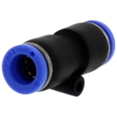 Gerader Steckverbinder für PA-Schlauch 8 mm