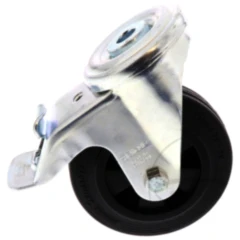 Vorderrad Husky mit Bremse für Klimaservicegerät Ø: 100 mm