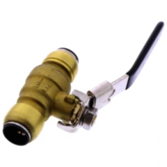 Kugelhahn 15mm Stecker für Steckrohr