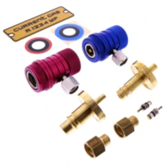 Umrüstsatz für Klimaservicegeräte R134A auf 1234YF