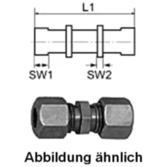 ERMETO-VERSCHRAUBUNG G 18 Platte für Motorräder