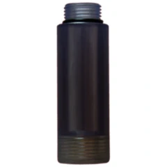 Sichtstrecke gerade aus transparentem Kunststoff für Flaco Frischölzapfpistolen