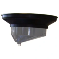 Spritzschutz 600 mm runde Ausführung 3-teilig