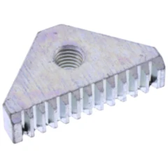 Arretiersegment 52x29x12 für Nussbaum