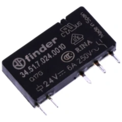 Relais 24V AC/DC für Hebebühnen