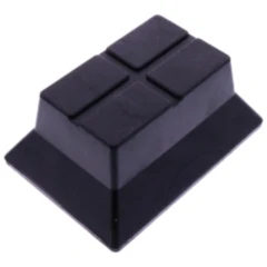 EV-Gummipyramide für Elektrofahrzeuge 60 mm Flach