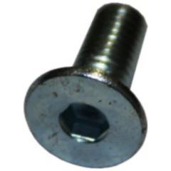 Senkschraube M6X16 mit Gummiauflage für Nussbaum