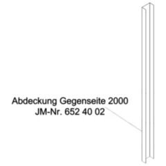 Abdeckung für: JMP Fox 4000 H 2000 mm