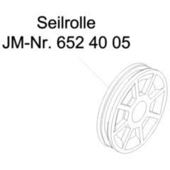 Seilrolle für JMP Fox 4000 H
