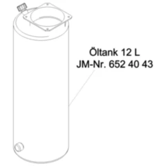 Öltank für JMP Fox 4000 H und JMP Fox 6000