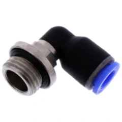 Winkel-Steckverbinder G 1/4 für 6 mm PA-Rohr