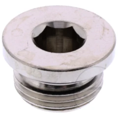 Blindstopfen G 1/2 Zoll aus Messing