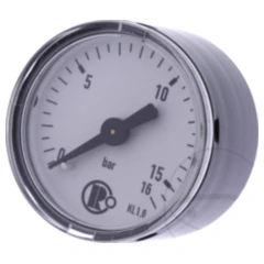 Manometer 16 bar g 1/8 40 mm. ANSCHLUSS hinten