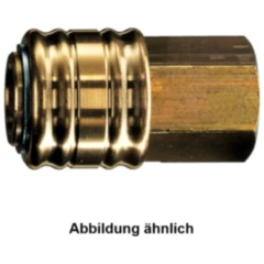 Standardkupplung DN 7,2 mit Innengewinde 1/4" für Schnellkupplungen