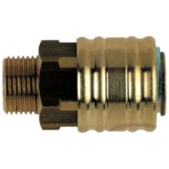 Einhandschnellkupplung G 1/2 Außengewinde für Motorräder