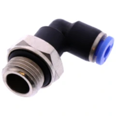 Winkel-Steckverbinder für PA-Rohr G 1/4 125.014-4