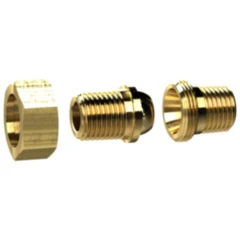 Doppelnippel Messing R 1/2 Zoll lösbar