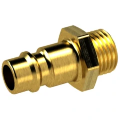 Stecknippel Messing G 1/2 Zoll für DN 7,2 und DN 7,8