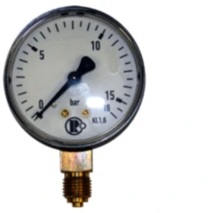 Sicherheitsmanometer 0-16 bar für Motorräder